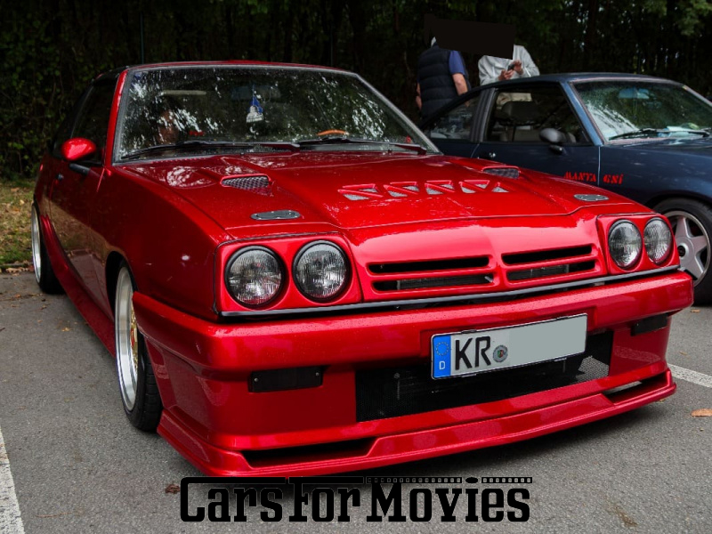 Opel Manta B Targa 1979 Deutschland Rot Schwarz Zivilfahrzeug Coupe Nordrhein-Westfalen 7539 tuning