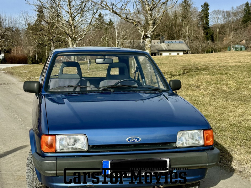 Ford-Werke GmbH Fiesta 1986 Deutschland Blau Grau Nutzfahrzeug Kleinwagen Bayern 7544