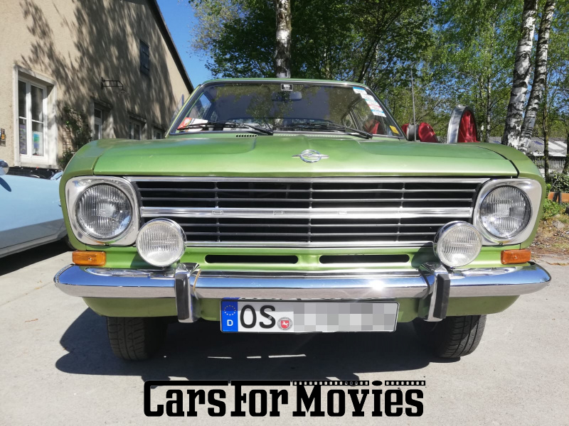 Opel Kadett-B-L 1972 Deutschland Grün Beige Zivilfahrzeug Limousine Niedersachsen 7592 Nebelscheinwerfer