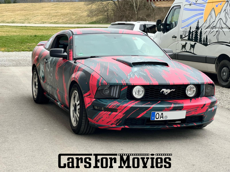 Ford Motor Company Mustang 2006 USA Sonstige Schwarz Zivilfahrzeug Sportwagen Bayern 7597 muscle car sonderfarbe