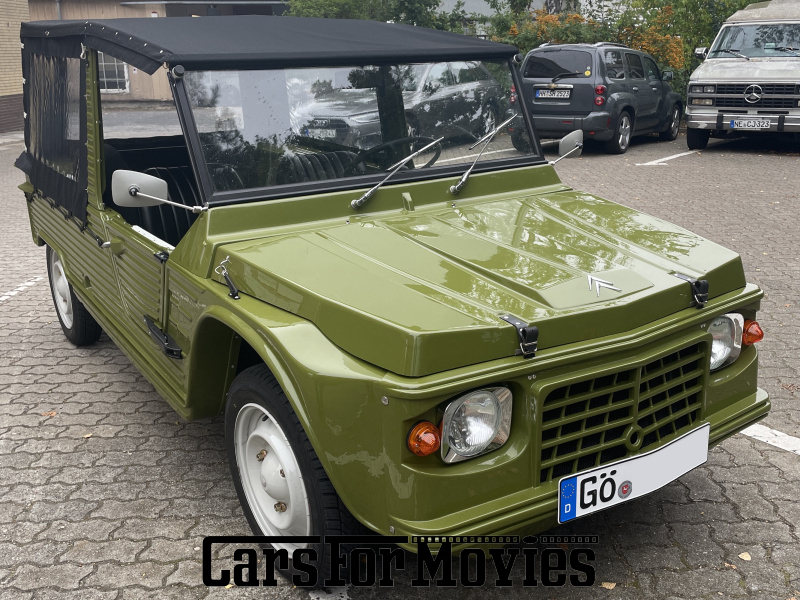 Citroen Mehari 1975 Frankreich Grün Schwarz Zivilfahrzeug Cabrio Hamburg 7608 geländewagen