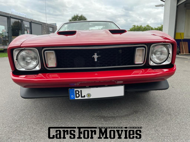 Ford Motor Company Mustang 1973 USA Rot Rot Zivilfahrzeug Cabrio Baden-Württemberg 7625 mustang Mach 1 Convertible