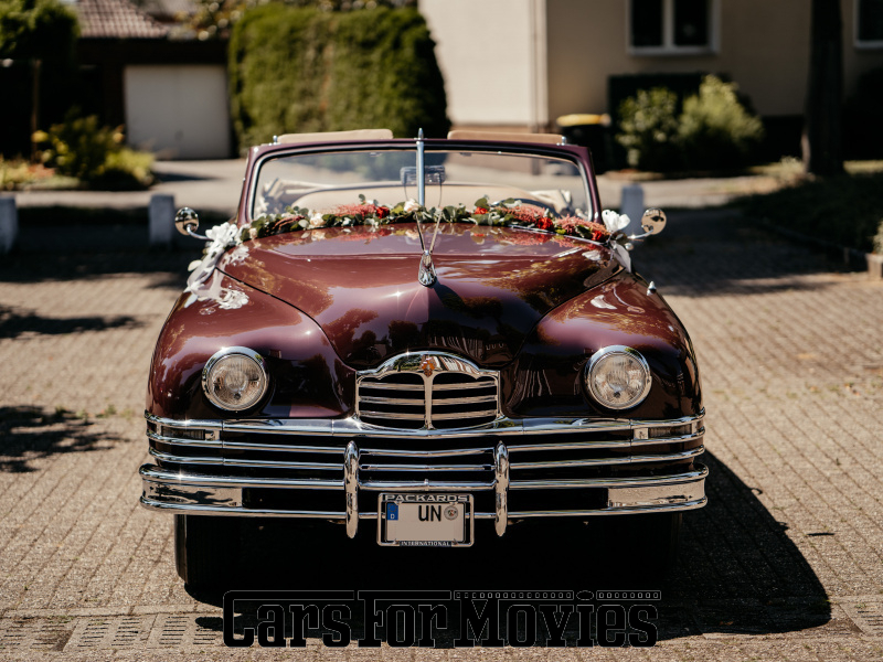 Packard Super Eight Victoria Convertible 1948 USA Bordeaux Beige Zivilfahrzeug Cabrio Nordrhein-Westfalen 7640