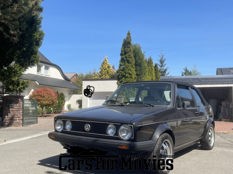 Volkswagen Golf 1 GLI 1986 Deutschland Schwarz Schwarz Zivilfahrzeug Cabrio Niedersachsen 7651