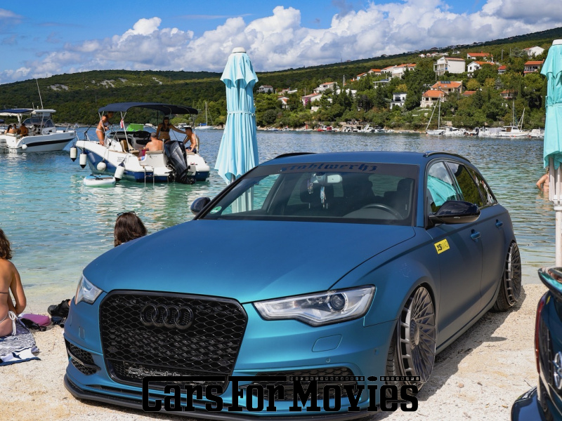 Audi A6 4G C7 Avant 2014 Deutschland Sonstige Schwarz Zivilfahrzeug Kombi DE - Hessen 7672 showcar tuning lowrider