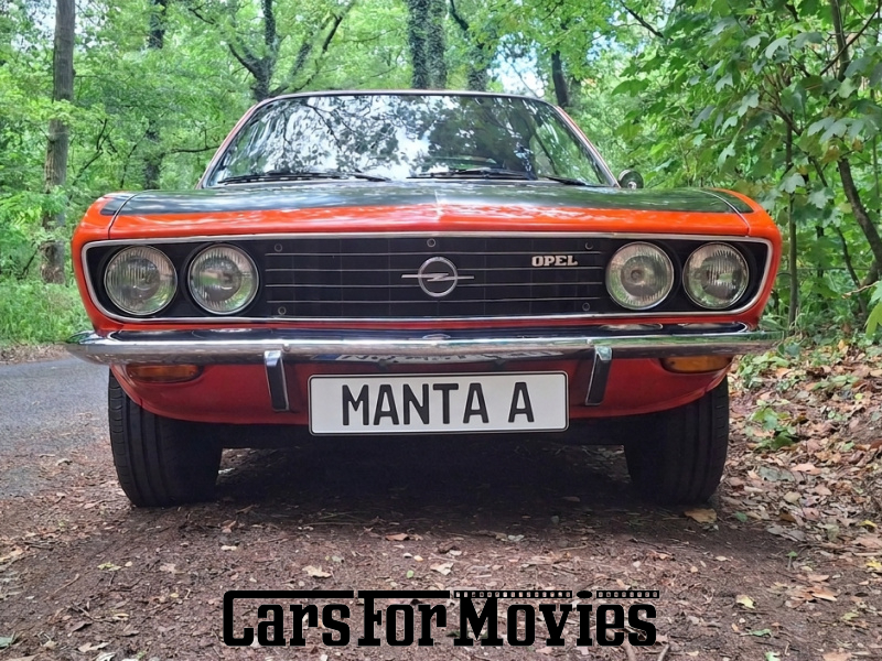 Opel Manta A 1973 Deutschland Rot Schwarz Zivilfahrzeug Coupe DE - Nordrhein-Westfalen 7755