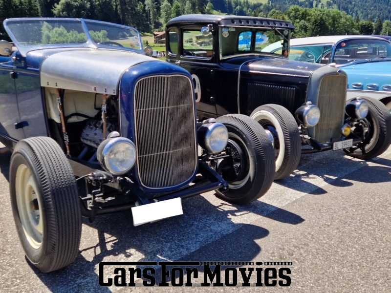 Ford Motor Company Roadster Hot Rod 1932 USA Blau Braun Zivilfahrzeug Cabrio CH - Solothurn 7771 Schweiz
Hot Rod
Filmautos