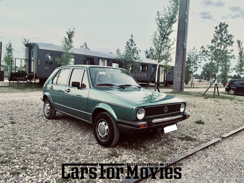 Volkswagen Golf 1 GL 1983 Deutschland Grün Beige Zivilfahrzeug Kleinwagen CH - Basel-Stadt 7809 Schweiz
Film Auto
Film Fahrzeug
Filmfahrzeuge