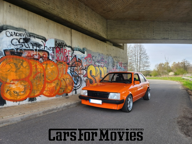 Opel Kadett D 1981 Deutschland Orange Schwarz Zivilfahrzeug Coupe DE - Niedersachsen 7829