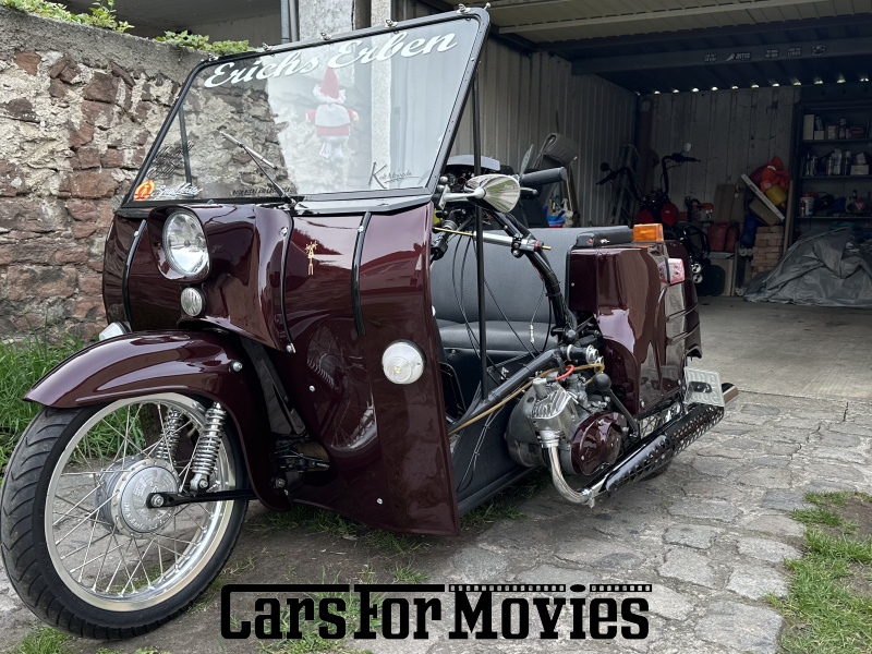 Simson Krause Duo 4/1 1886 DDR Bordeaux Schwarz Zwei- und Dreirad DDR Fahrzeug allgemein DE - Sachsen-Anhalt 7851