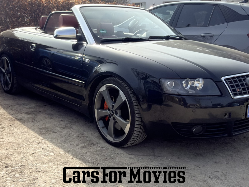 Audi A4 s4 Cabrio 2004 Deutschland Schwarz Rot Zwei- und Dreirad Cabrio DE - Sachsen-Anhalt 7854