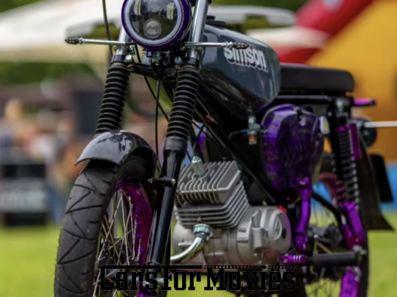 Simson S51 1886 DDR Grau Pink Zwei- und Dreirad DDR Fahrzeug allgemein DE - Sachsen-Anhalt 7853