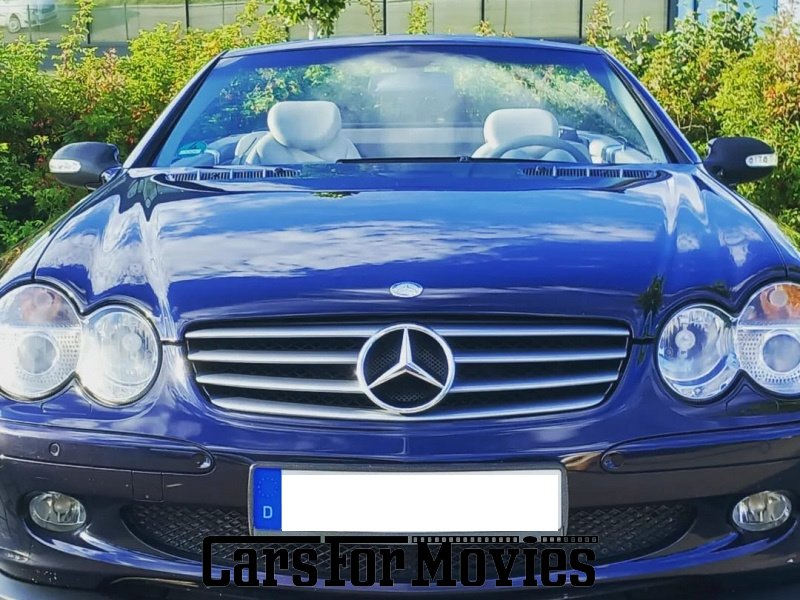 Mercedes Benz SL 500 2002 Deutschland Blau Beige Zivilfahrzeug Sportwagen DE - Bayern 7873