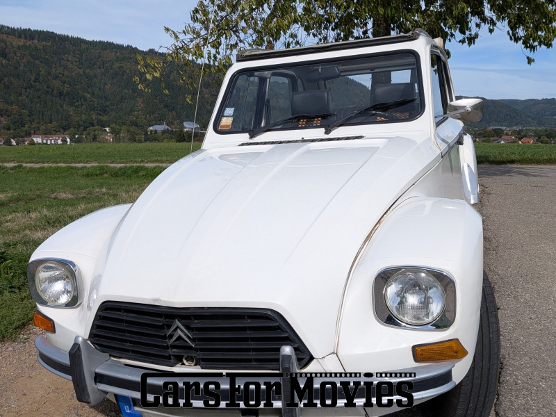 Citroen Dyane 1983 Frankreich Weiß Schwarz Zivilfahrzeug Kleinwagen DE - Baden-Württemberg 7885