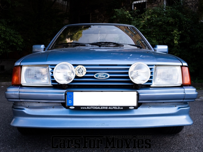 Ford-Werke GmbH Escort 1984 Deutschland Blau Grau Zivilfahrzeug Cabrio DE - Berlin 7922